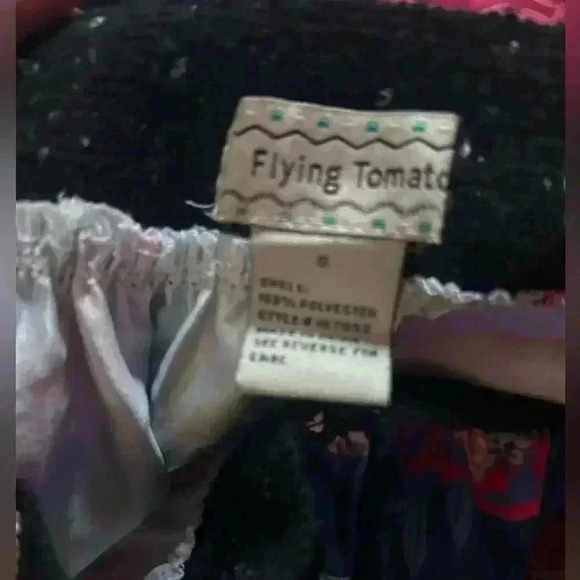 Flying Tomato Teal and Pink Floral Knee Length Skirt, Sz‎ Small - Picture 4 of 5